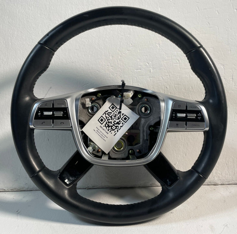 Load image into Gallery viewer, 2020-25 KIA TELLURIDE STEERING WHEEL BLACK LEATHER W/ CONTROL SWITCHES #107146
