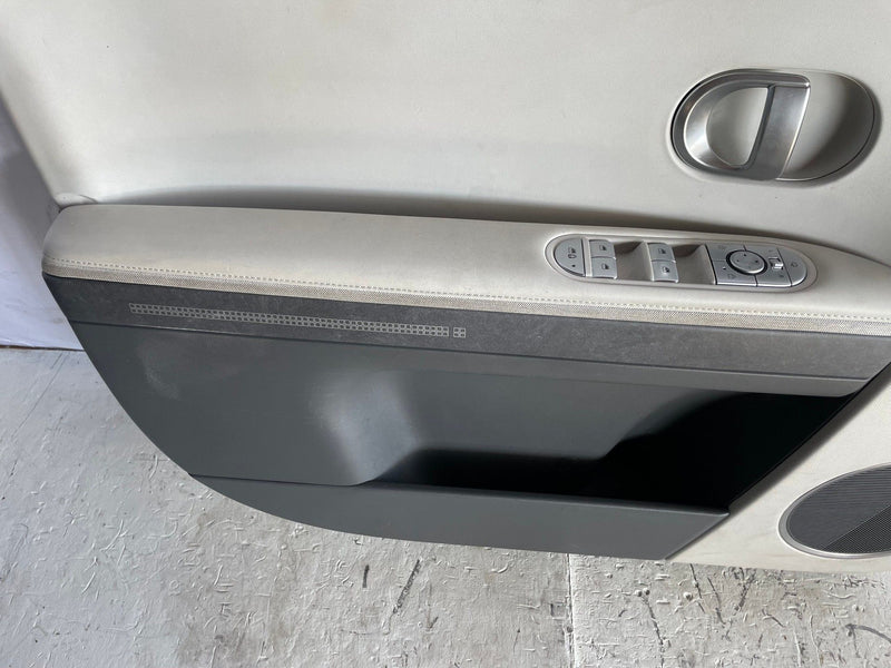 Load image into Gallery viewer, 2022-2024 HYUNDAI IONIQ 5 FRONT LEFT SIDE INTERIOR DOOR PANEL TRIM COVER #107298
