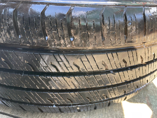 HYUNDAI SANTA FE 18" 18x7.5 BLACK ALLOY WHEEL RIM W/ TIRE (ONLY#1) 24-26 #109325