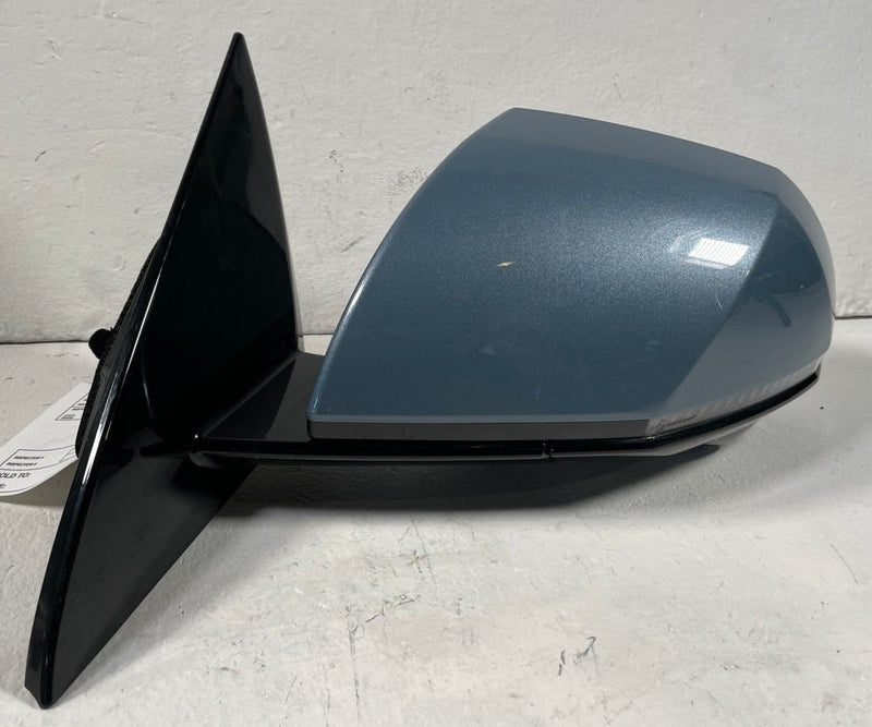 Load image into Gallery viewer, 2022-24 HYUNDAI IONIQ 5 LEFT SIDE REAR VIEW DOOR MIRROR W/ CAMERA BLUE # 108590
