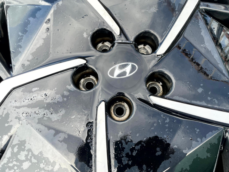 Load image into Gallery viewer, HYUNDAI IONIQ 5 19x7.5 GLOSS BLACK ALLOY WHEEL RIM W/TIRE (ONLY#1) 22-24 #114108
