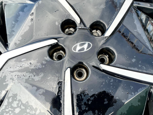 HYUNDAI IONIQ 5 19x7.5 GLOSS BLACK ALLOY WHEEL RIM W/TIRE (ONLY#1) 22-24 #114108