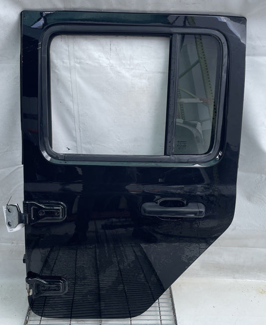JEEP GLADIATOR REAR LEFT SIDE DOOR SHELL ASSEMBLY BLACK (PX8) 2020-2025