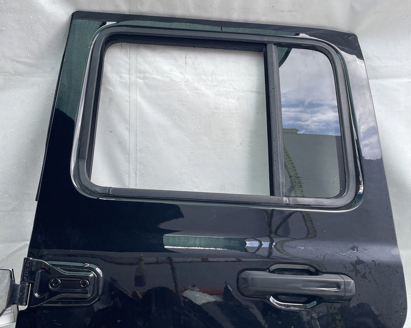 Load image into Gallery viewer, JEEP GLADIATOR REAR LEFT SIDE DOOR SHELL ASSEMBLY BLACK (PX8) 2020-2025 # 114189
