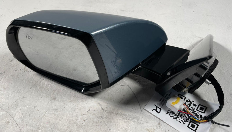 Load image into Gallery viewer, 2022-24 HYUNDAI IONIQ 5 LEFT SIDE REAR VIEW DOOR MIRROR W/ CAMERA BLUE # 108590
