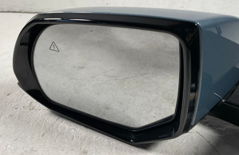 Load image into Gallery viewer, 2022-24 HYUNDAI IONIQ 5 LEFT SIDE REAR VIEW DOOR MIRROR W/ CAMERA BLUE # 108590
