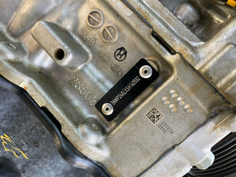 Load image into Gallery viewer, HYUNDAI SANTA FE FWD AUTO ENGINE MOTOR ASSEMBLY 2.5L 28K MILES 24-25 # 109321
