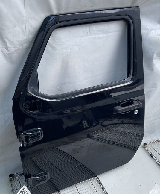 JEEP GLADIATOR FRONT LEFT SIDE DOOR SHELL ASSEMBLY BLACK (PX8) 2020-2025
