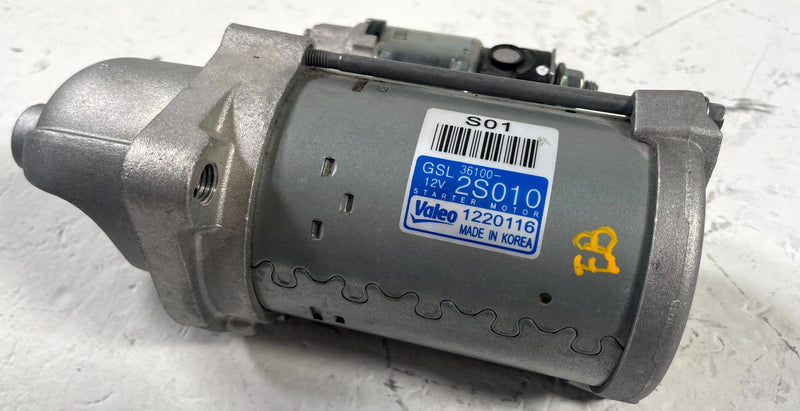Load image into Gallery viewer, 2021 - 2026 HYUNDAI SANTA FE SONATA TUCSON GV80 12V ENGINE STARTER MOTOR #111276
