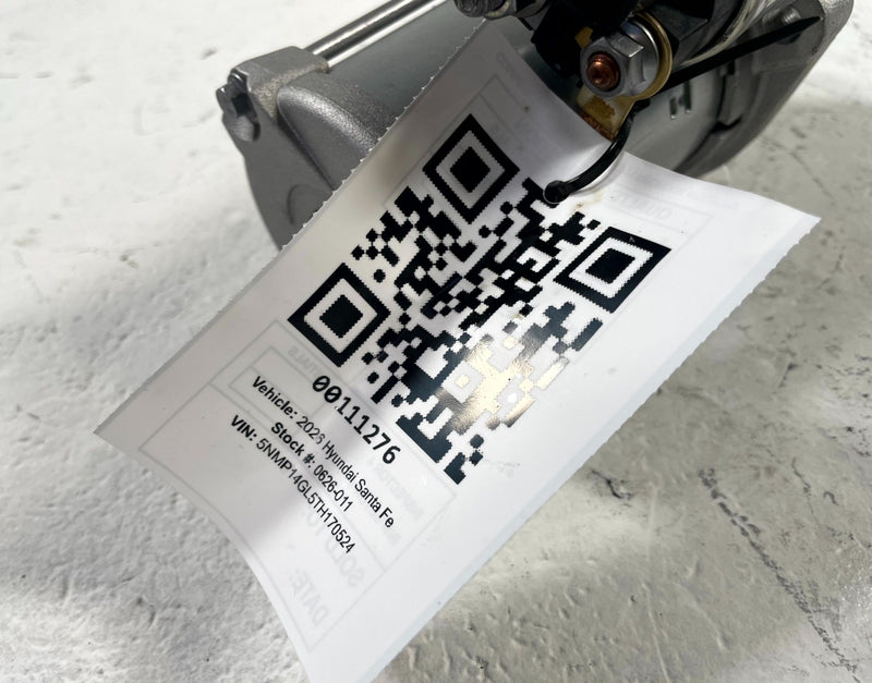 Load image into Gallery viewer, 2021 - 2026 HYUNDAI SANTA FE SONATA TUCSON GV80 12V ENGINE STARTER MOTOR #111276
