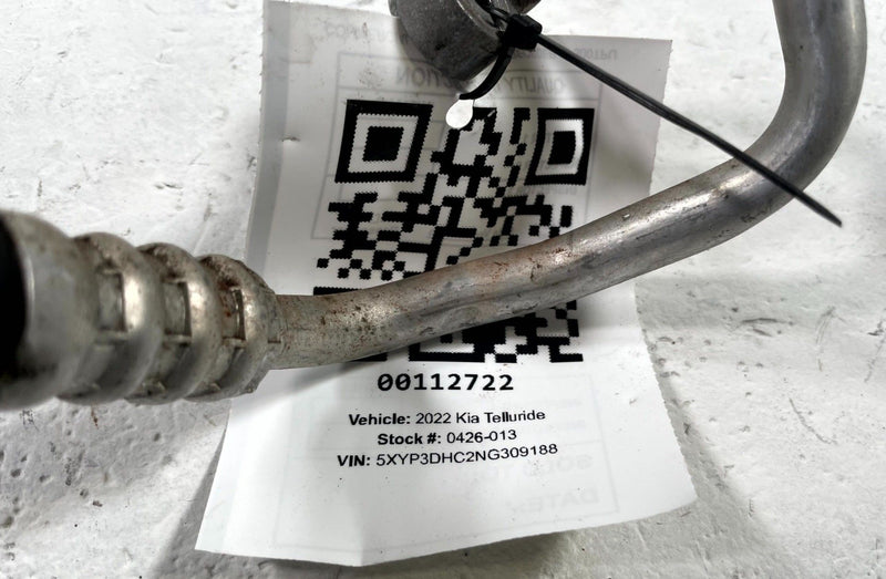 Load image into Gallery viewer, 2020 - 2025 KIA TELLURIDE AC AIR CONDITIONING DISCHARGE HOSE PIPE TUBE # 112722
