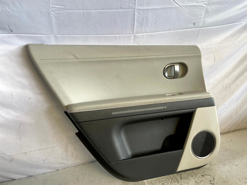 Load image into Gallery viewer, 2022-2024 HYUNDAI IONIQ 5 REAR LEFT SIDE INTERIOR DOOR PANEL TRIM COVER # 107296
