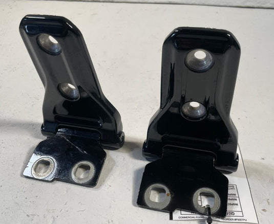 2020-2023 JEEP GLADIATOR LEFT & RIGHT SIDE HOOD HINGES PAIR BLACK (PX8)