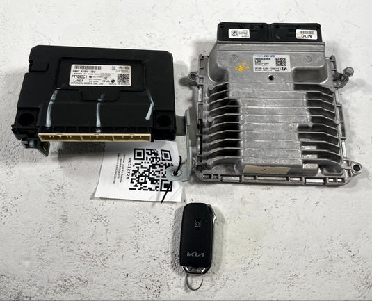 2022 KIA TELLURIDE ENGINE & BODY CONTROL MODULE ECM BCM W/ KEY FOB