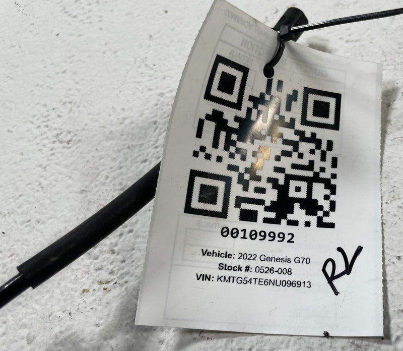 Load image into Gallery viewer, 2019 - 2026 GENESIS G70 REAR LEFT DRIVER SIDE ABS WHEEL SPEED SENSOR # 109992
