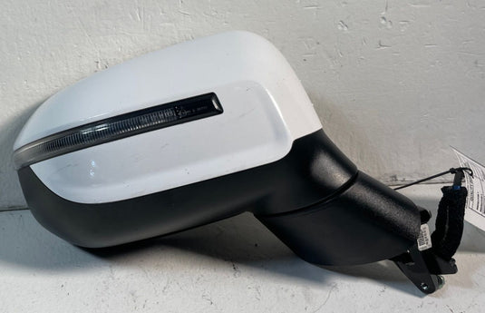 2020-22 KIA TELLURIDE FRONT RIGHT VIEW DOOR MIRROR W/O CAMERA WHITE GWP