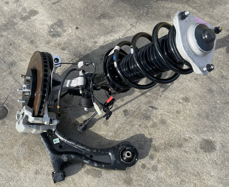 Load image into Gallery viewer, 22-24 HYUNDAI IONIQ 5 FRONT RIGHT PASSENGER SIDE SUSPENSION KNEE ASSEMBLY 10 (1)
