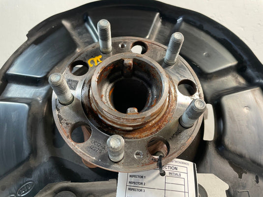 2020-25 KIA TELLURIDE FWD REAR LEFT SIDE SPINDLE KNUCKLE W/ BEARING HUB