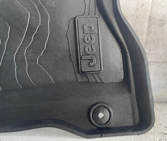 2020-2026 JEEP GLADIATOR ALL WEATHER INTERIOR FLOOR MAT (SET OF 2) BLACK