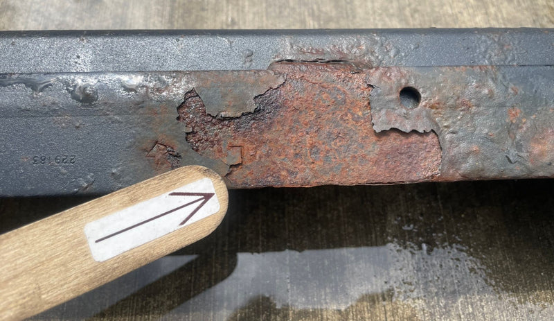 Load image into Gallery viewer, 20-26 JEEP GLADIATOR FRONT LEFT DRIVER BODY SIDE SILL GUARD 68341315AB #114197
