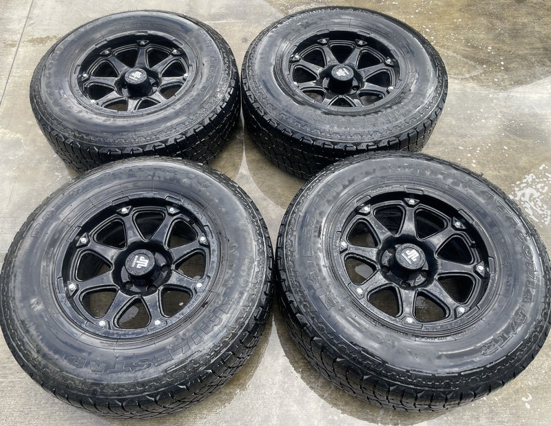 Load image into Gallery viewer, FOR JEEP GLADIATOR 17X9 8 SPOKE MAMMOTH ALLOY WHEEL RIMS (SET#4) 20-25 # 114203
