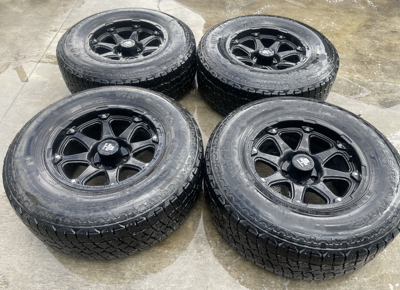 Load image into Gallery viewer, FOR JEEP GLADIATOR 17X9 8 SPOKE MAMMOTH ALLOY WHEEL RIMS (SET#4) 20-25 # 114203
