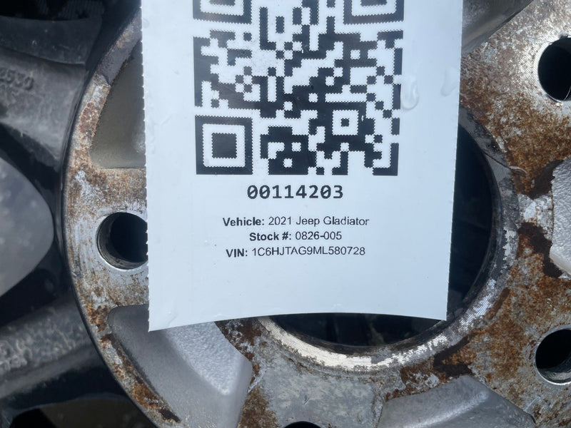 Load image into Gallery viewer, FOR JEEP GLADIATOR 17X9 8 SPOKE MAMMOTH ALLOY WHEEL RIMS (SET#4) 20-25 # 114203
