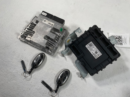 24-26 HYUNDAI SANTA FE FWD ENGINE & BODY MODULE ECM BCM W/ KEY FOB 2.5L