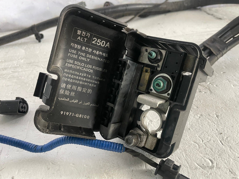 Load image into Gallery viewer, 23-25 HYUNDAI PALISADE POSITIVE BATTERY CABLE WIRE WIRING HARNESS 3.8L # 111874
