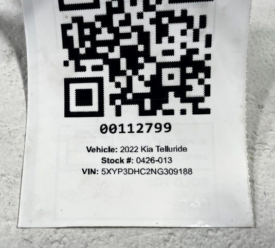 2020 - 2022 KIA TELLURIDE EX SPEEDOMETER INSTRUMENT GAUGE CLUSTER 3.8L