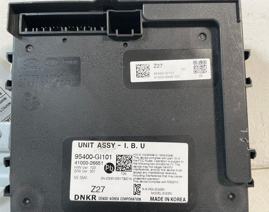 2022 - 2023 HYUNDAI IONIQ 5 BODY COMPUTER CONTROL MODULE BCM UNIT