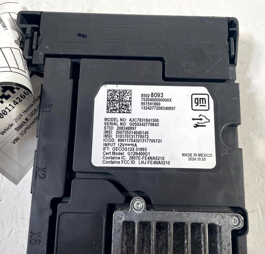 24-26 HONDA PROLOGUE TELEMATICS COMMUNICATION CONTROL MODULE 85028093