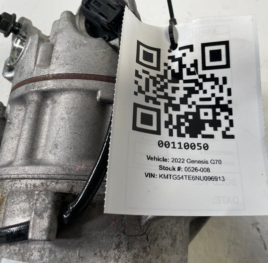 2020-2026 GENESIS G70 AC A/C AIR CONDITIONING COMPRESSOR & CLUTCH