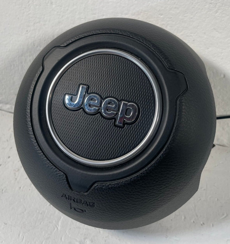 Load image into Gallery viewer, 2020 - 2026 JEEP GLADIATOR FRONT LEFT DRIVER SIDE STEERING WHEEL AIRBAG # 114173
