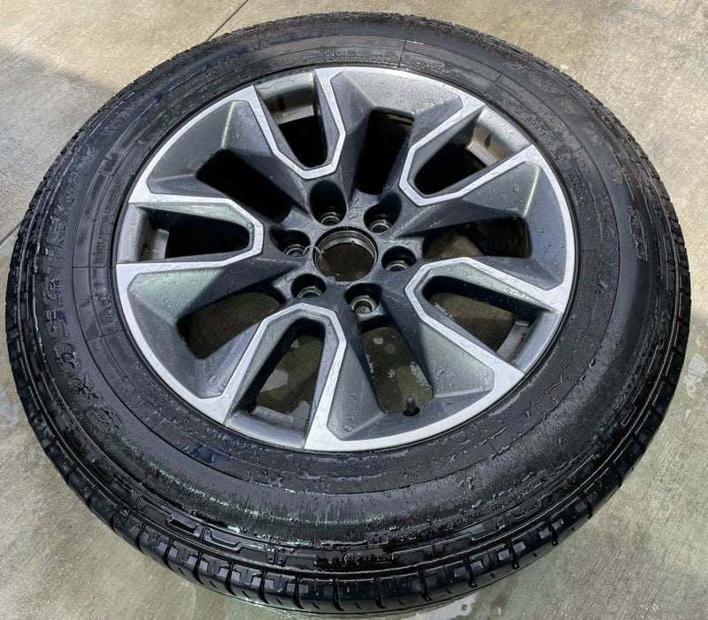 Load image into Gallery viewer, CHEVY SILVERADO 1500 20x9 10 SPOKE ALLOY WHEEL RIM W/TIRE (ONLY#1) 19-22 #109447
