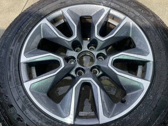 CHEVY SILVERADO 1500 20x9 10 SPOKE ALLOY WHEEL RIM W/TIRE (ONLY#1) 19-22 #109447