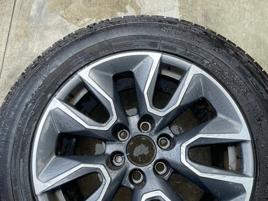 CHEVY SILVERADO 1500 20x9 10 SPOKE ALLOY WHEEL RIM W/TIRE (ONLY#1) 19-22 #109447