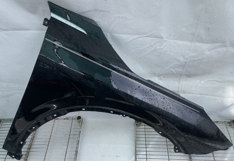 Load image into Gallery viewer, ACURA MDX FRONT RIGHT SIDE FENDER PANEL ASSEMBLY BLACK (NH893PX) 22-26 # 111940
