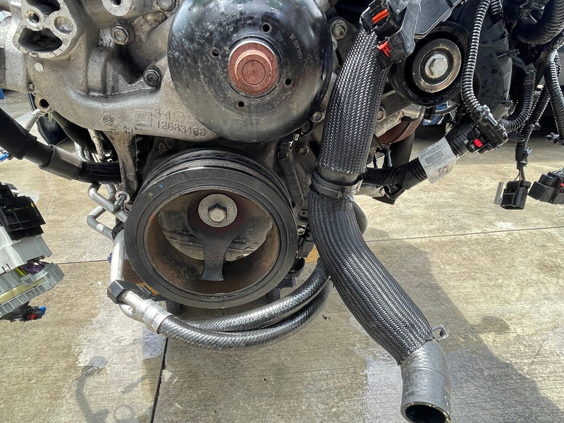 Load image into Gallery viewer, CHEVROLET SILVERADO 1500 AWD ENGINE MOTOR ASSEMBLY AUTO 90K 5.3L 19-21 # 109459
