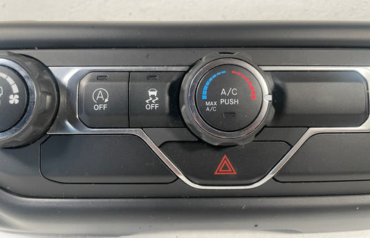 2021 - 2023 JEEP GLADIATOR HVAC A/C HEATER CLIMATE CONTROL SWITCH PANEL