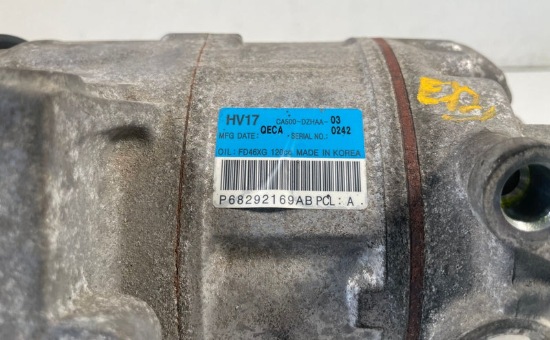 Load image into Gallery viewer, 2020 - 2026 JEEP GLADIATOR HVAC A/C AIR CONDITIONER COMPRESSOR 3.6L # 114166
