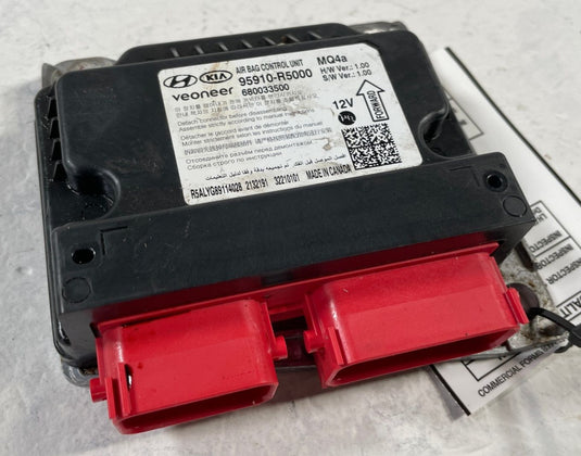 2021-23 KIA SORENTO RESTRAINT DIAGNOSTIC CONTROL MODULE SRS MODULE 2.5L