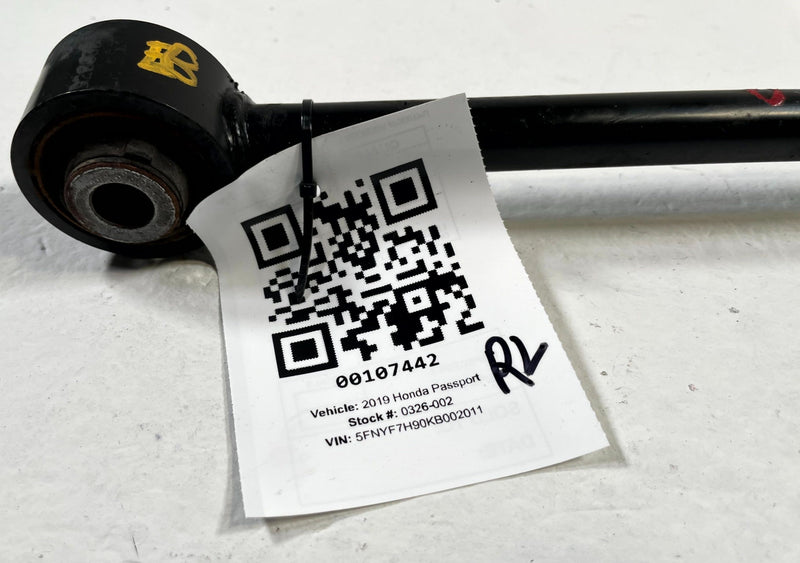 Load image into Gallery viewer, 2019 - 2025 HONDA PASSPORT REAR LEFT DRIVER SIDE LOWER CONTROL ARM # 107442
