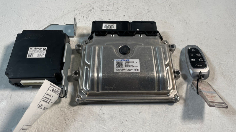 Load image into Gallery viewer, 22-24 HYUNDAI IONIQ 5 SEL ENGINE &amp; DOOR FLUSH CONTROL MODULE W/ KEY FOB # 107221
