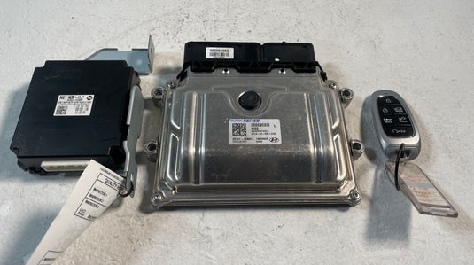 22-24 HYUNDAI IONIQ 5 SEL ENGINE & DOOR FLUSH CONTROL MODULE W/ KEY FOB