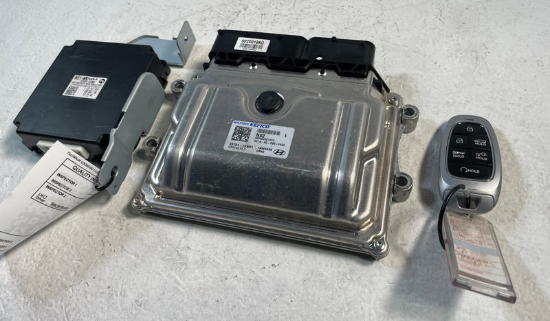 Load image into Gallery viewer, 22-24 HYUNDAI IONIQ 5 SEL ENGINE &amp; DOOR FLUSH CONTROL MODULE W/ KEY FOB # 107221
