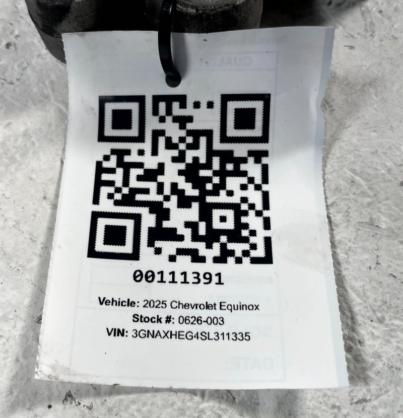 Load image into Gallery viewer, 25-26 CHEVROLET EQUINOX FWD AUTO TRANSMISSION MOUNT LOWER BRACKET ASSY # 111391
