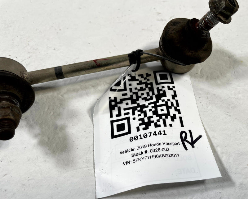 Load image into Gallery viewer, 2019-2025 HONDA PASSPORT REAR LEFT STABILIZER SWAY ANTI ROLL BAR LINK # 107441
