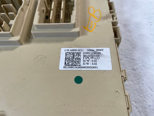 22-24 HYUNDAI TUCSON DASH DASHBOARD FUSE RELAY JUNCTION BOX BLOCK 2.5L