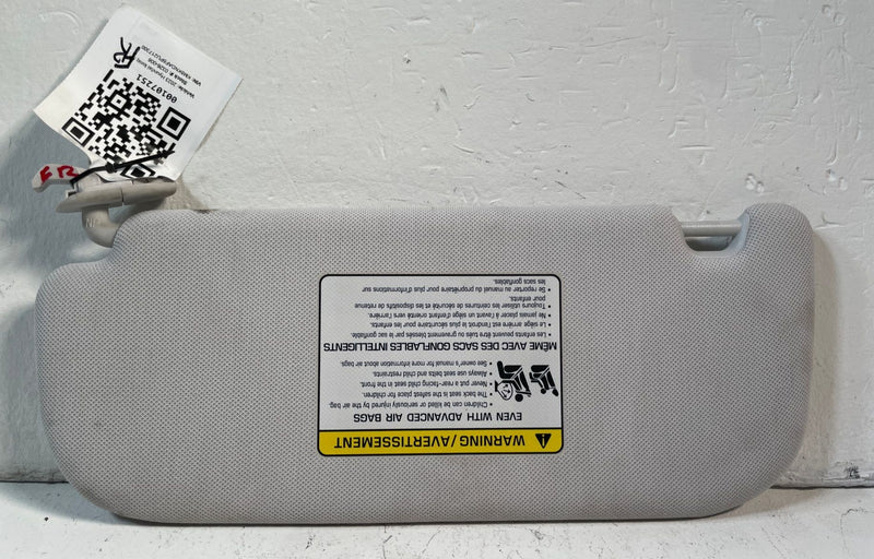 Load image into Gallery viewer, 2022 - 2024 HYUNDAI IONIQ 5 FRONT RIGHT SIDE SUN VISOR SUNVISOR GRAY # 107251
